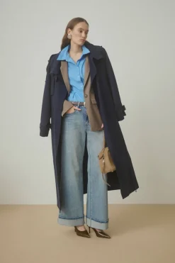 Discount Gestuz Gzavic Long Trench 10910899 193922