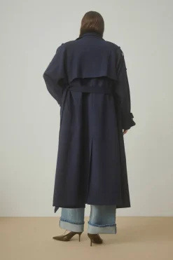 Discount Gestuz Gzavic Long Trench 10910899 193922
