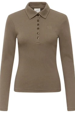 Sale Gestuz Gzdrew Ls Polo Top 10911272 181112