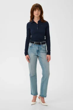 Discount Gestuz Gzdrew Ls Polo Top 10911272 193922