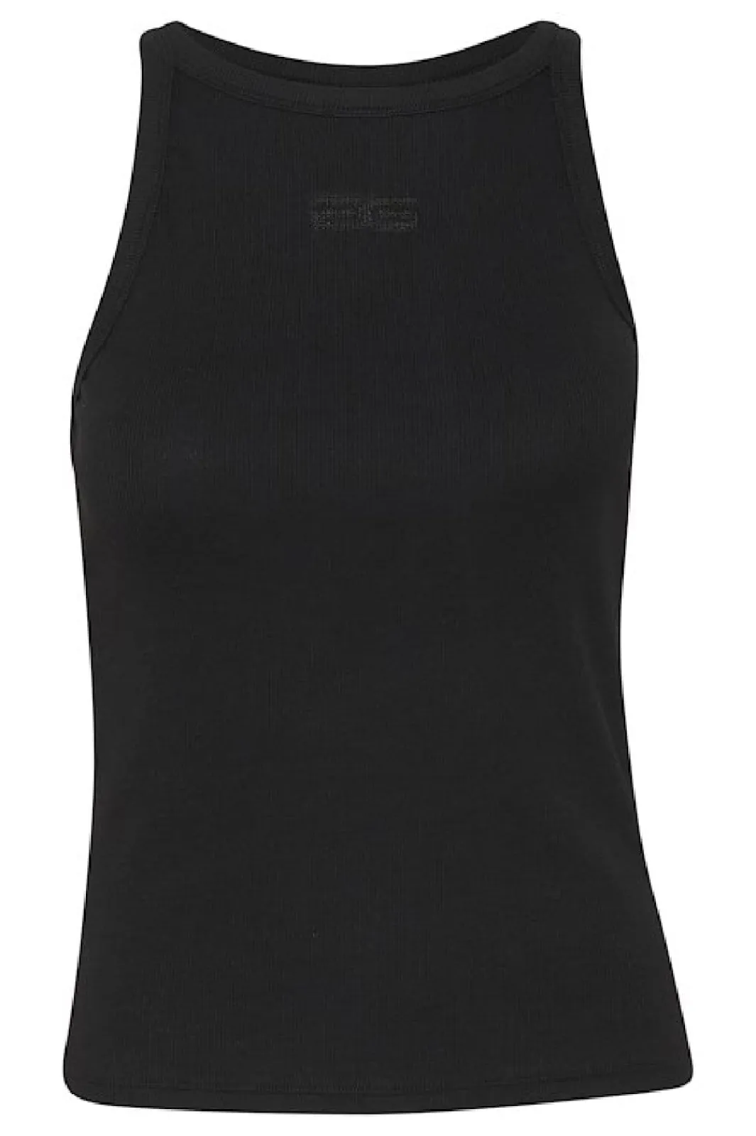 Hot Gestuz Gzdrew Rhinestone Logo Tank 100017 Black