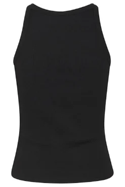 Hot Gestuz Gzdrew Rhinestone Logo Tank 100017 Black