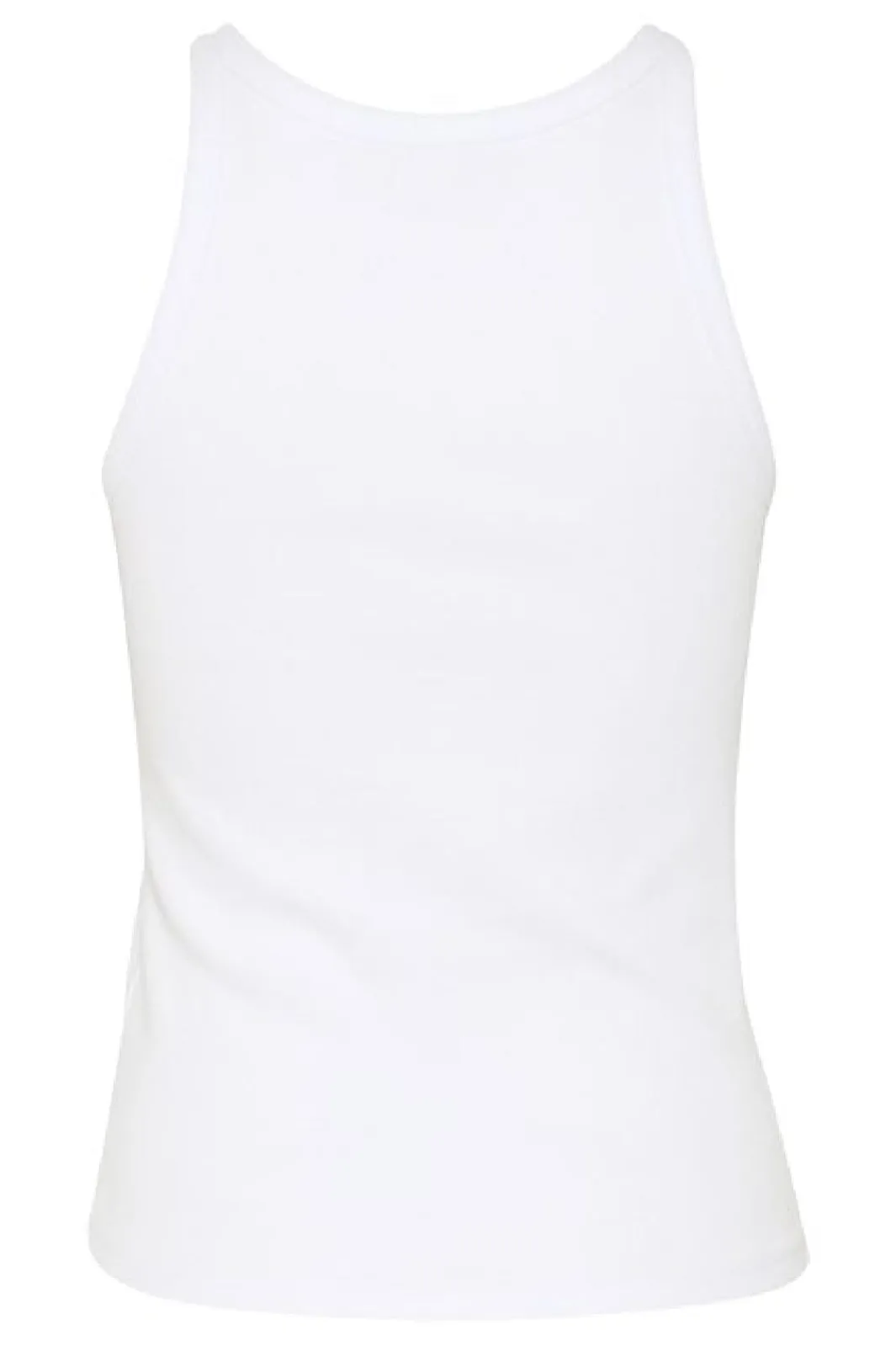 Gestuz Gzdrew Rhinestone Logo Tank 110601 Bright White