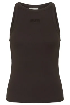 Online Gestuz Gzdrew Rhinestone Logo Tank 10910297 191106