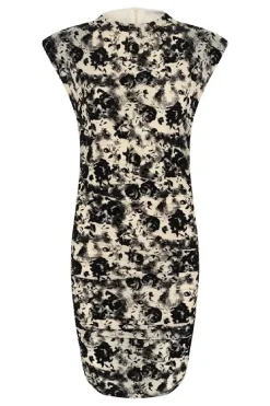 Outlet Gestuz Gzflora Dress 107305 Butter Yellow / Black