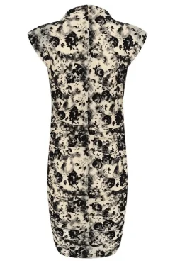 Outlet Gestuz Gzflora Dress 107305 Butter Yellow / Black