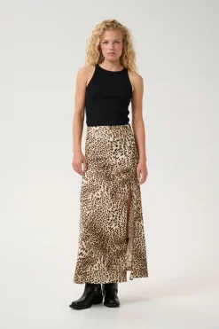 Clearance Gestuz Gzleelo P Skirt 107188 Light Leopard