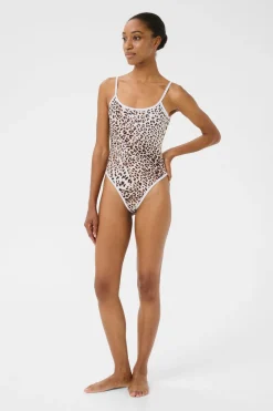 Hot Gestuz Gzlelou Swimsuit 107188 Light Leopard