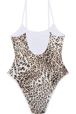 Hot Gestuz Gzlelou Swimsuit 107188 Light Leopard