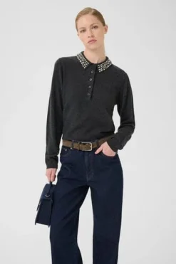Hot Gestuz Gzmanzi Deco Polo Pullover 10910778 106530