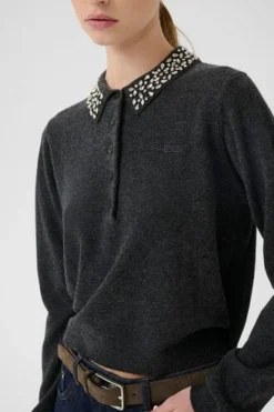 Hot Gestuz Gzmanzi Deco Polo Pullover 10910778 106530