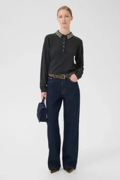 Hot Gestuz Gzmanzi Deco Polo Pullover 10910778 106530