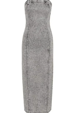 Outlet Gestuz Gzzauma Sl Long Dress 107487 Vintage Grey Wash