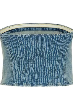 New Gestuz Gzzorah Corsage 104609 Mid Blue Washed
