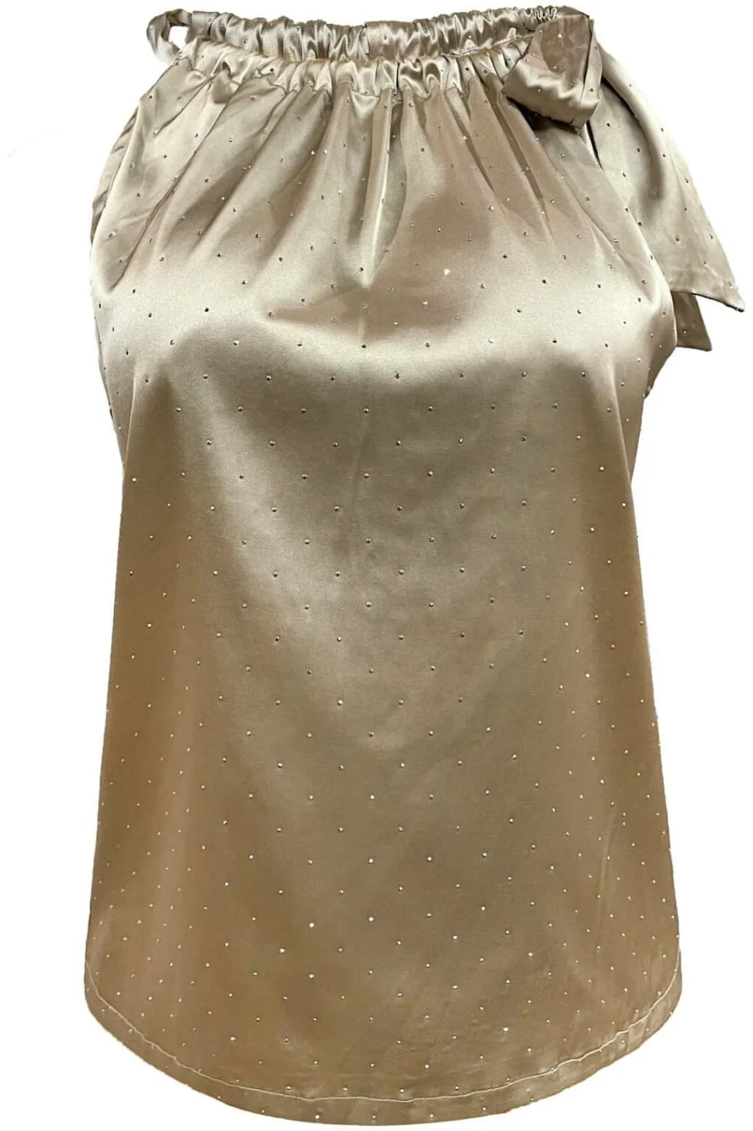 Outlet Liberte Hailey-Halterneck-Top 21284 Champagne Diamond