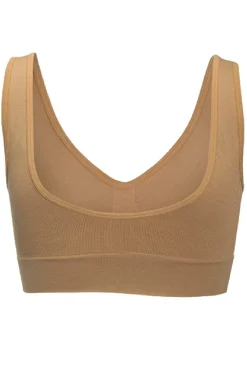 Sale Soft basic Haily Bra top wide strap 2 pak nude