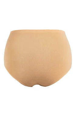 Clearance Soft basic Haily High brief 2 pak nude