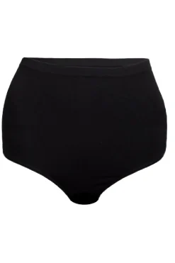 Discount Soft basic Haily High brief 2 pak black