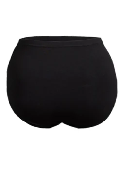 Discount Soft basic Haily High brief 2 pak black