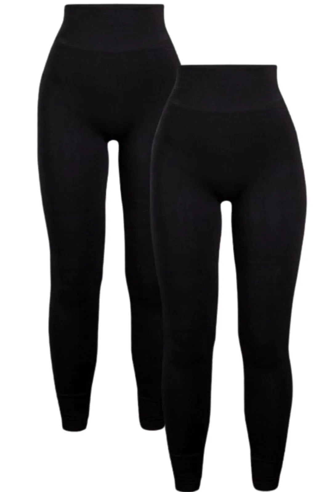 Best Soft basic Haily Leggings 2 pak black