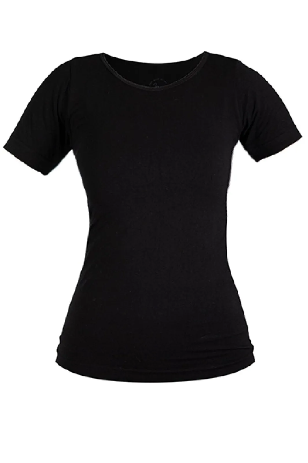 Discount Soft basic Haily t-shirt 2 pak black