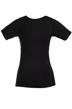 Discount Soft basic Haily t-shirt 2 pak black