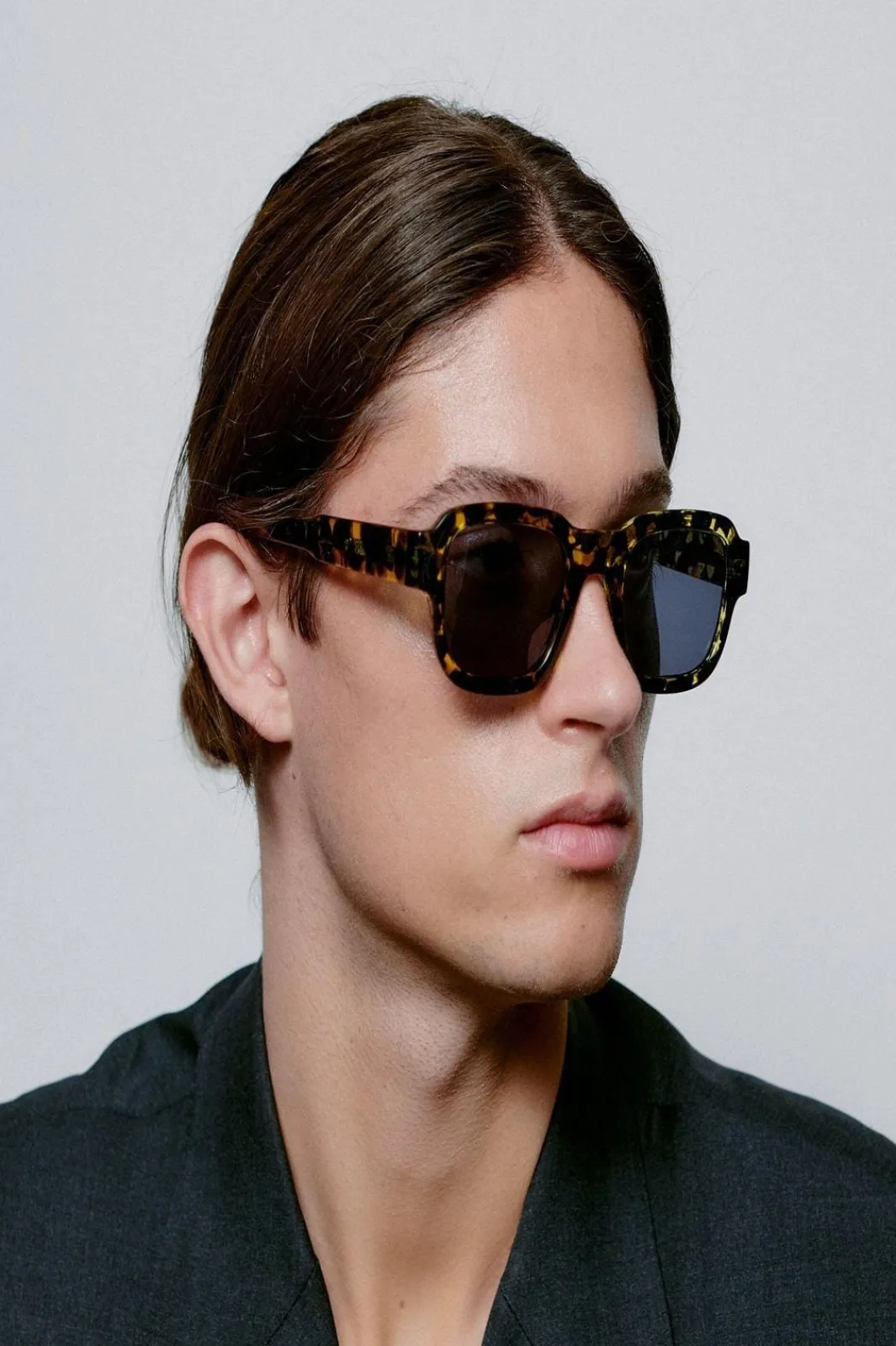 Clearance A. Kjærbede Halo Black / Yellow Tortoise