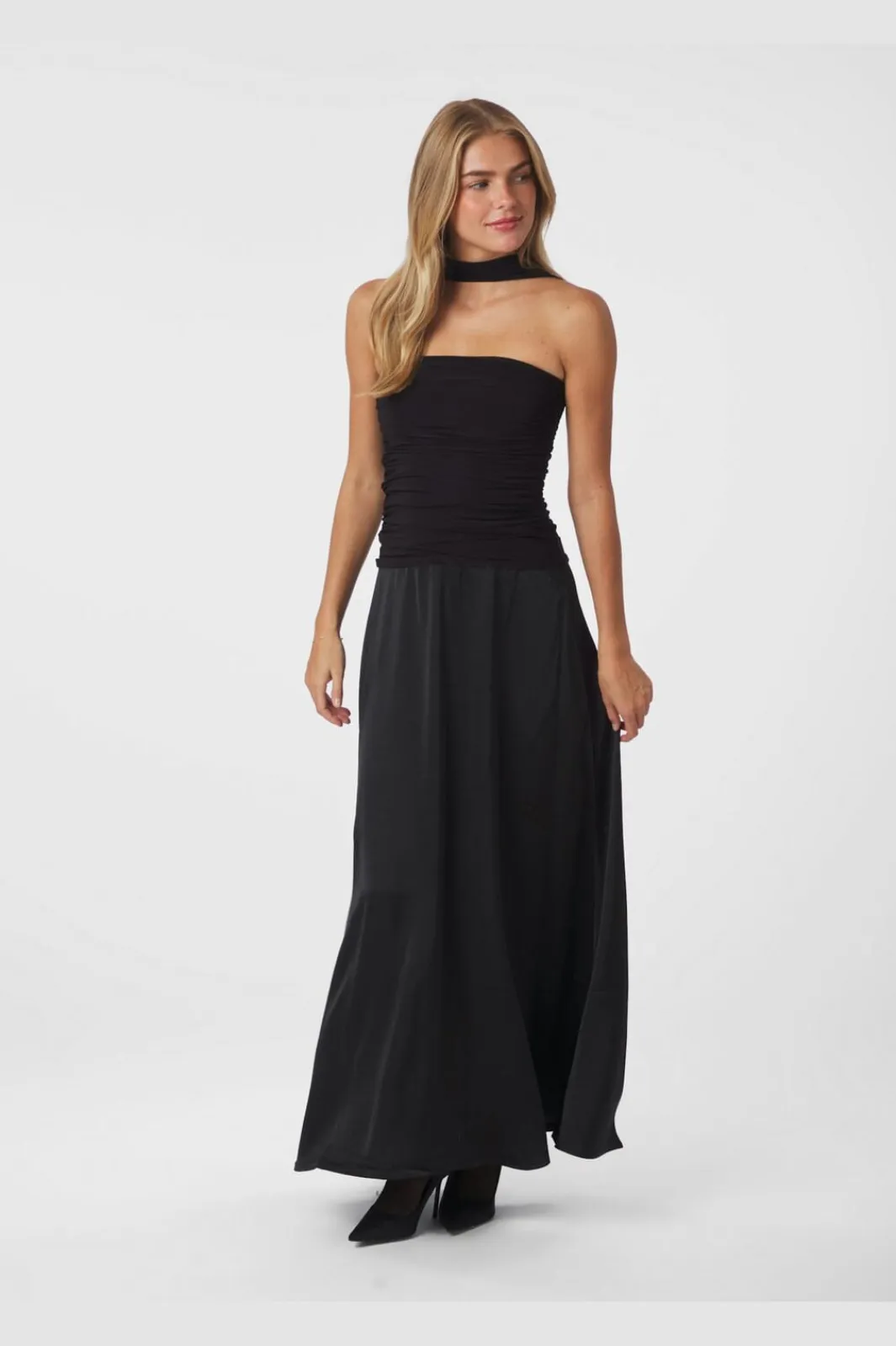 Best Neo Noir Hamina Long Dress 167027 100