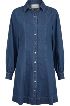 Sale Neo Noir Hanne Denim Dress Dark Blue