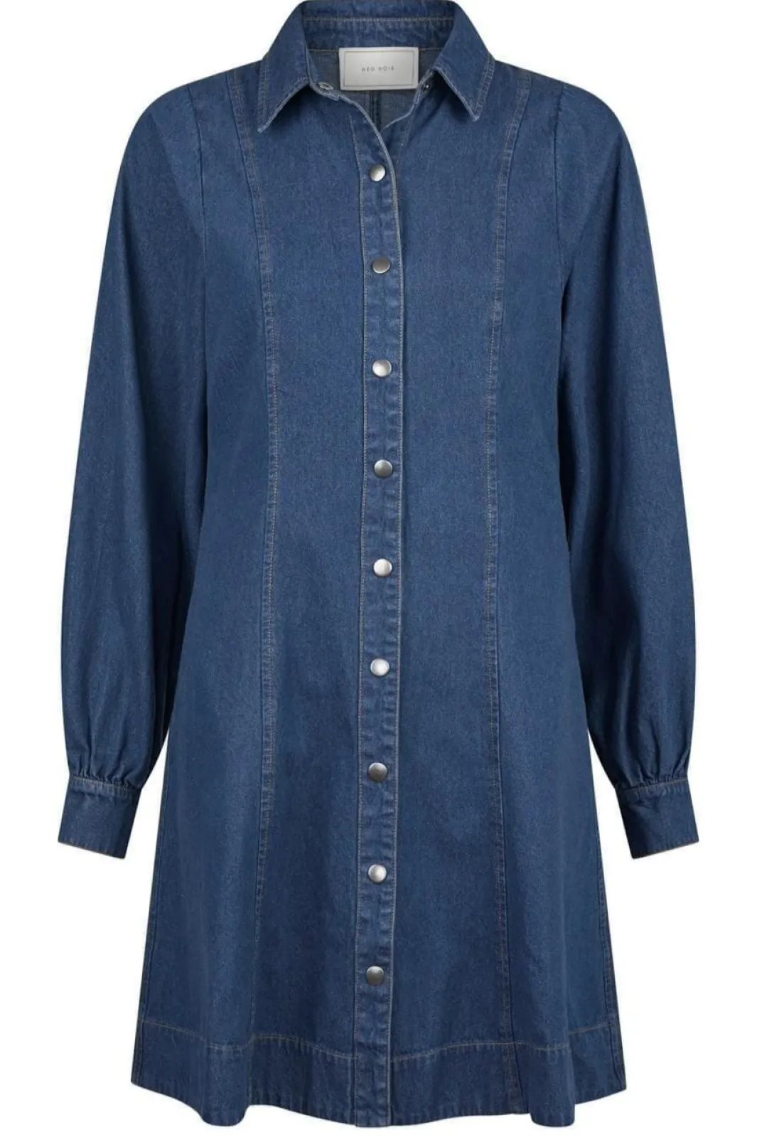 Sale Neo Noir Hanne Denim Dress Dark Blue