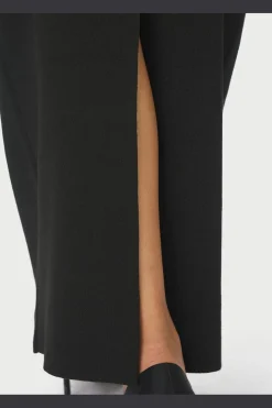 Discount Neo Noir Hansa Smooth Knit Skirt 167267 100