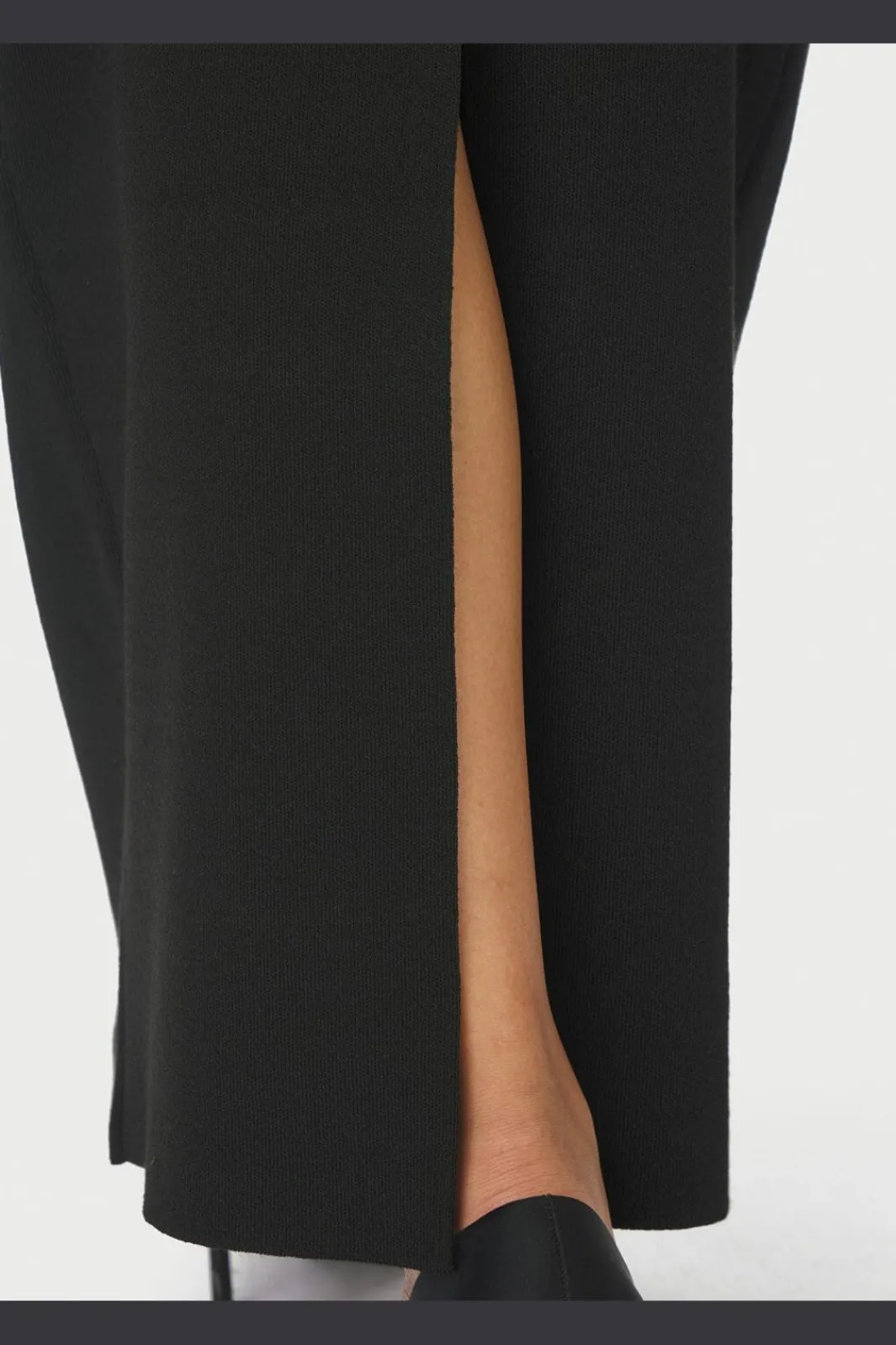 Discount Neo Noir Hansa Smooth Knit Skirt 167267 100