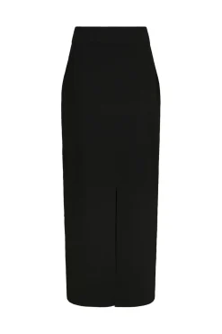 Discount Neo Noir Hansa Smooth Knit Skirt 167267 100