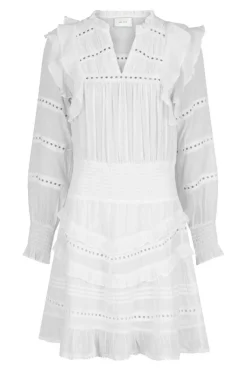 Outlet Neo Noir Harmoni S Voile Dress White