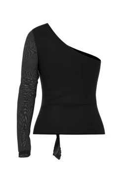 Hypedrop Hdpatricia Mesh One-Shoulder Top 32000162 5099778