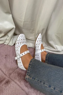 Outlet Bloom Heather -SQ White