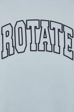 Online Rotate Heavy Sweat Crewneck114376184 Baby Blue