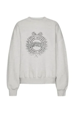 Outlet Rotate Heavy Sweat Crewneck1143813070 White Melange