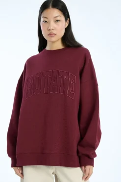 Online Rotate Heavy Sweat Crewneck1143762734 Zinfandel
