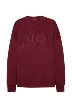 Online Rotate Heavy Sweat Crewneck1143762734 Zinfandel