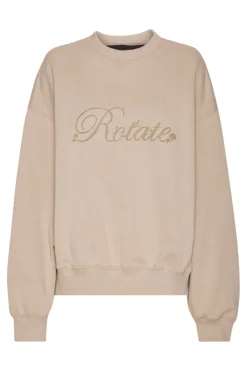 Sale Rotate Heavy Sweat Crewneck 1134252313 2313 Simply Taupe Beige