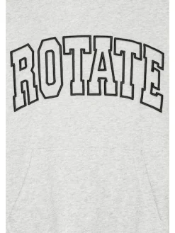 Rotate Heavy Sweat Hoodie 1153321473 1473 Light Grey Melange