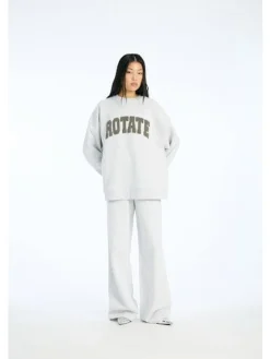 Online Rotate Heavy Sweatpants 1153311473 1473 Light Grey Melange