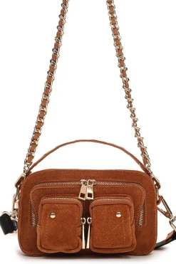 Sale Núnoo Helena Chain Suede W. Gold 71448456 Toffee