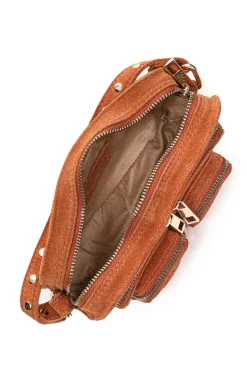 Sale Núnoo Helena Chain Suede W. Gold 71448456 Toffee