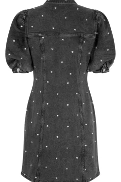 Discount Cras Helena Dress Washed Black