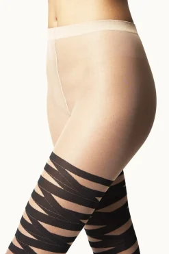 New Wolford Hero Tights17629 8641 Fairly Light/black