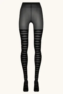 Best Wolford Hero Tights17629 9180 Black/black