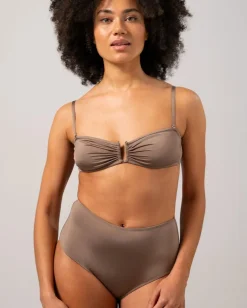Clearance Understatement Underwear Highwaist Bikini Briefs Mauve