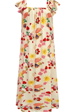 Online Liberte Hilma-Frill-Strap-Dress 22227 Ivory Summer